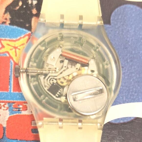 Swatch watch THE PEOPLE GZ126 1992 Specials New Old Stock - Picture 6 of 6